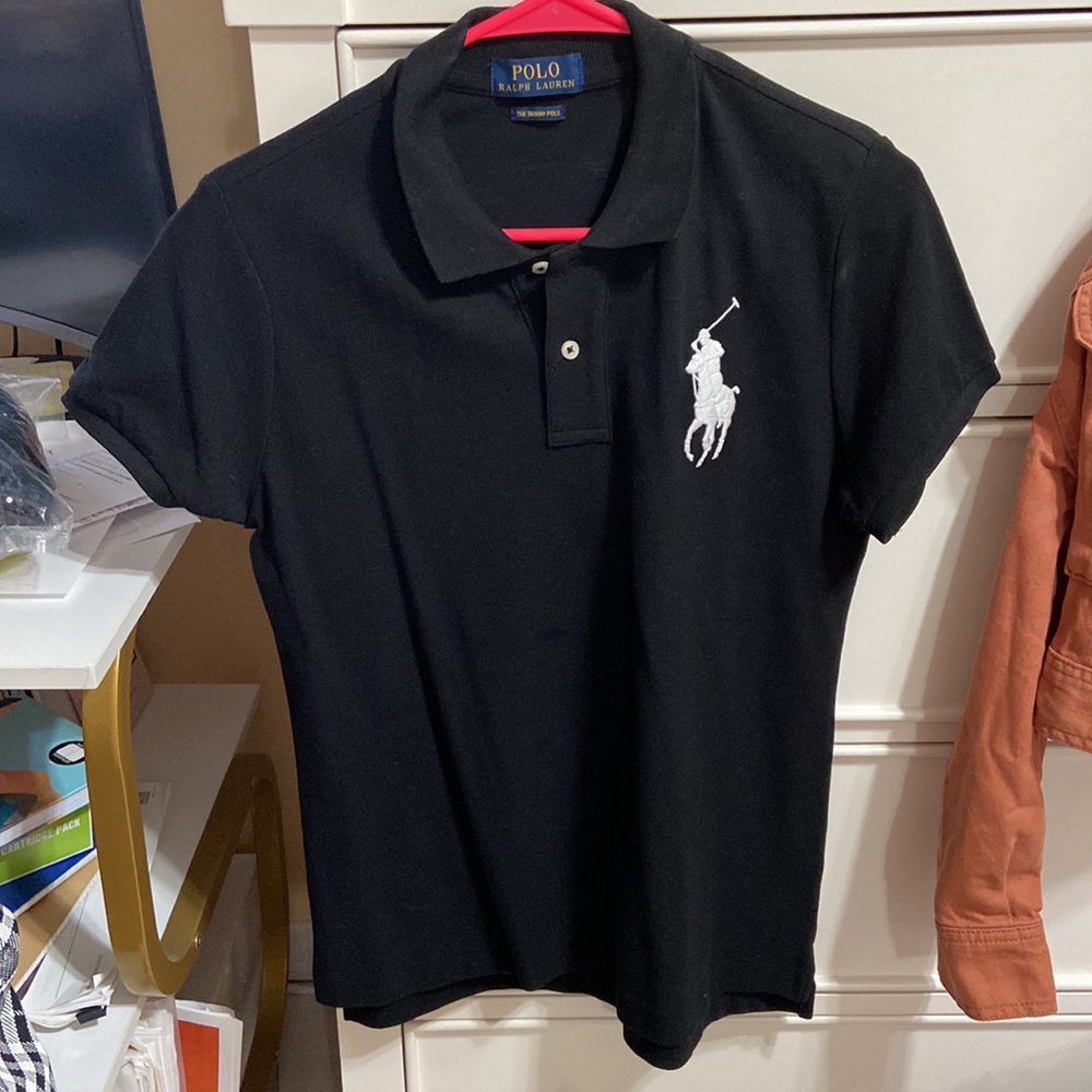 Women’s Ralph Lauren Skinny Fit Big Pony Polo